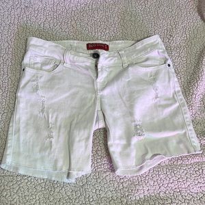White Shorts Size 3